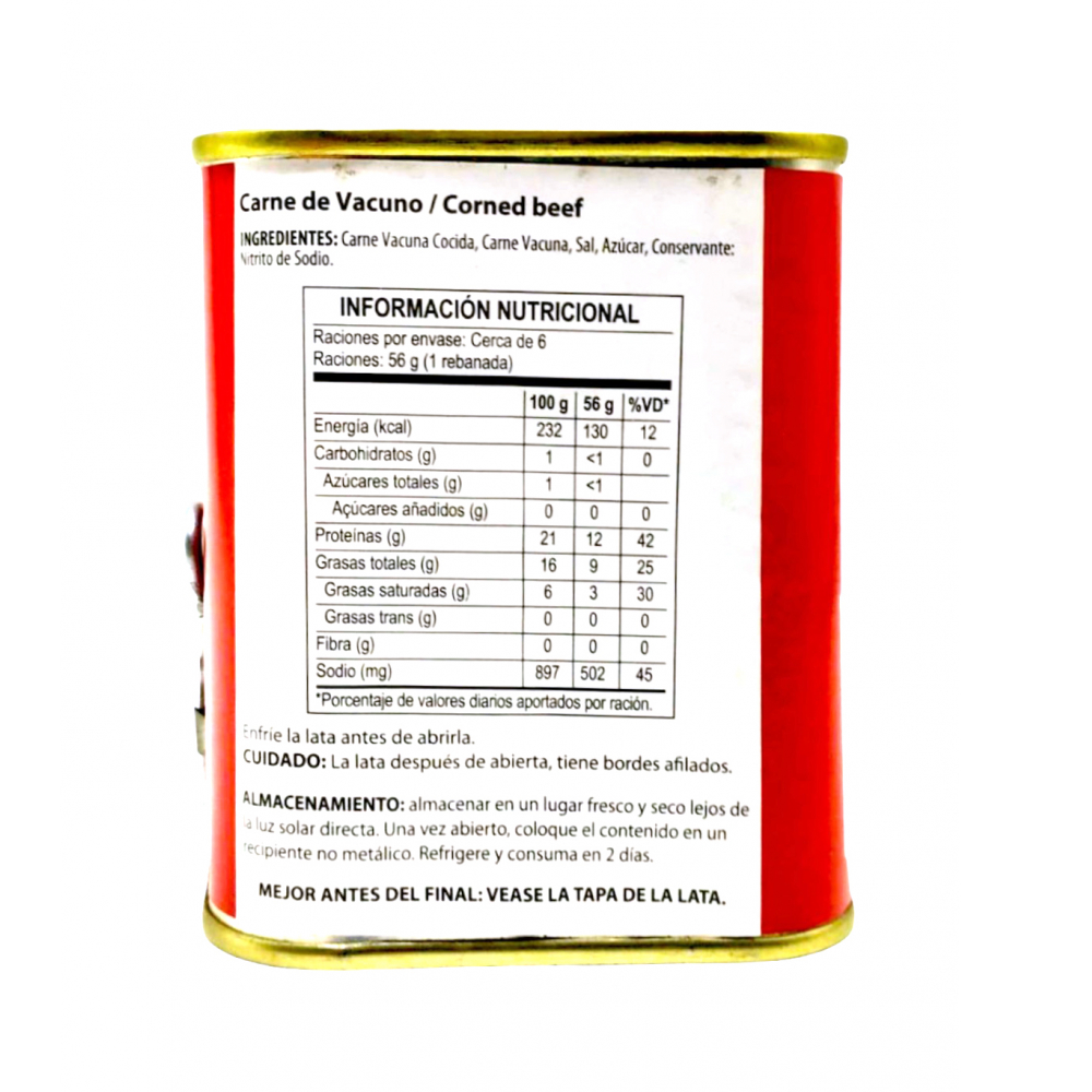 Carne de vacuno en conserva - tipo carne rusa - Pampeano (340 g / 11.99 oz) - Miniatura 2