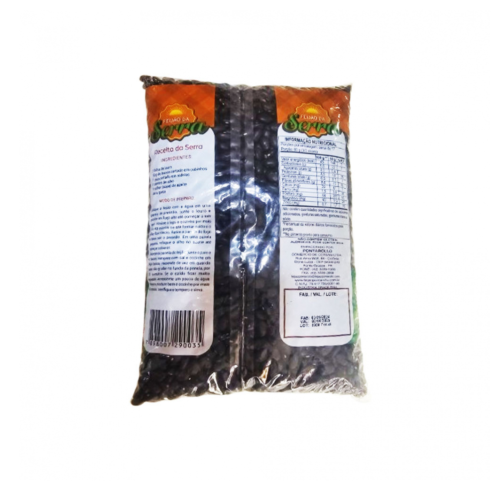 Frijoles negros Serra (2 x 1 kg / 2.2 lb) - Miniatura 2