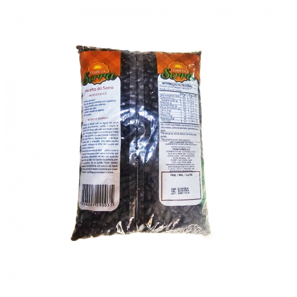 Frijoles negros Serra (6 x 1 kg / 2.2 lb) - Miniatura 2