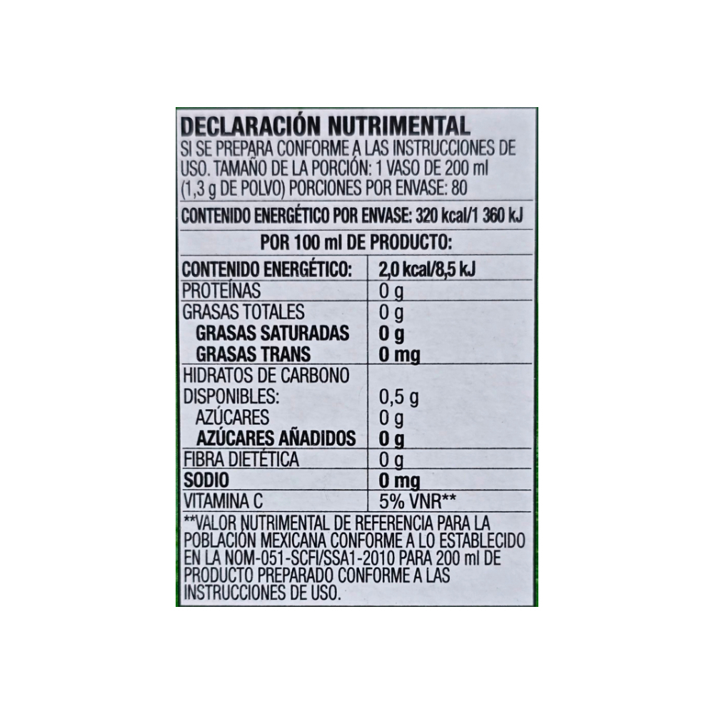 Refresco instantáneo sabor horchata Zuko (104 g / 3.67 oz) - Miniatura 4