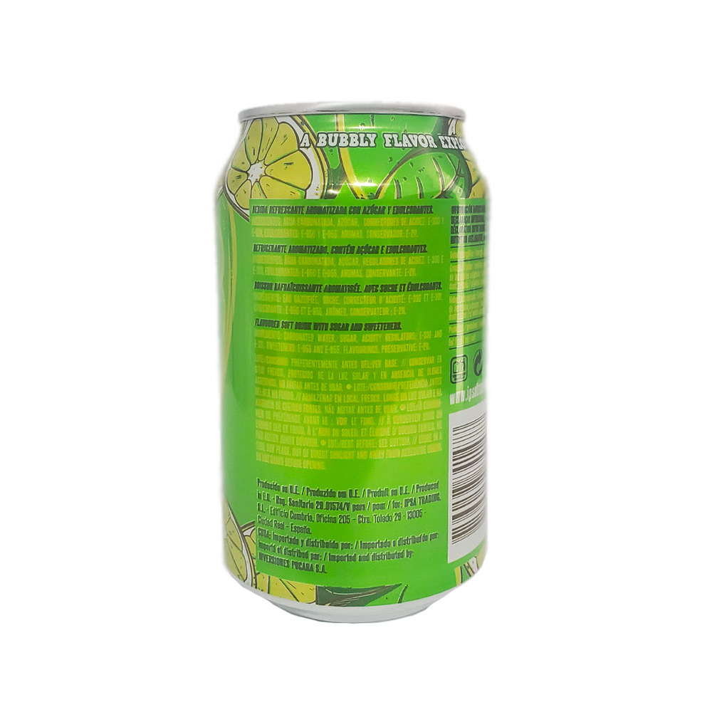 Bebida refrescante gaseada sabor lima-limón Max Booms Boom (12 X 330 ml) - Miniatura 2