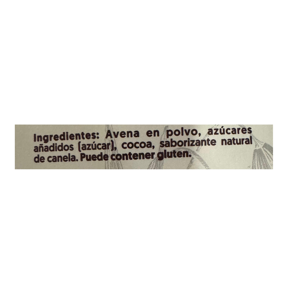 Avena en polvo sabor chocolate Avena Rivero (400 g / 14.11 oz) - Miniatura 3