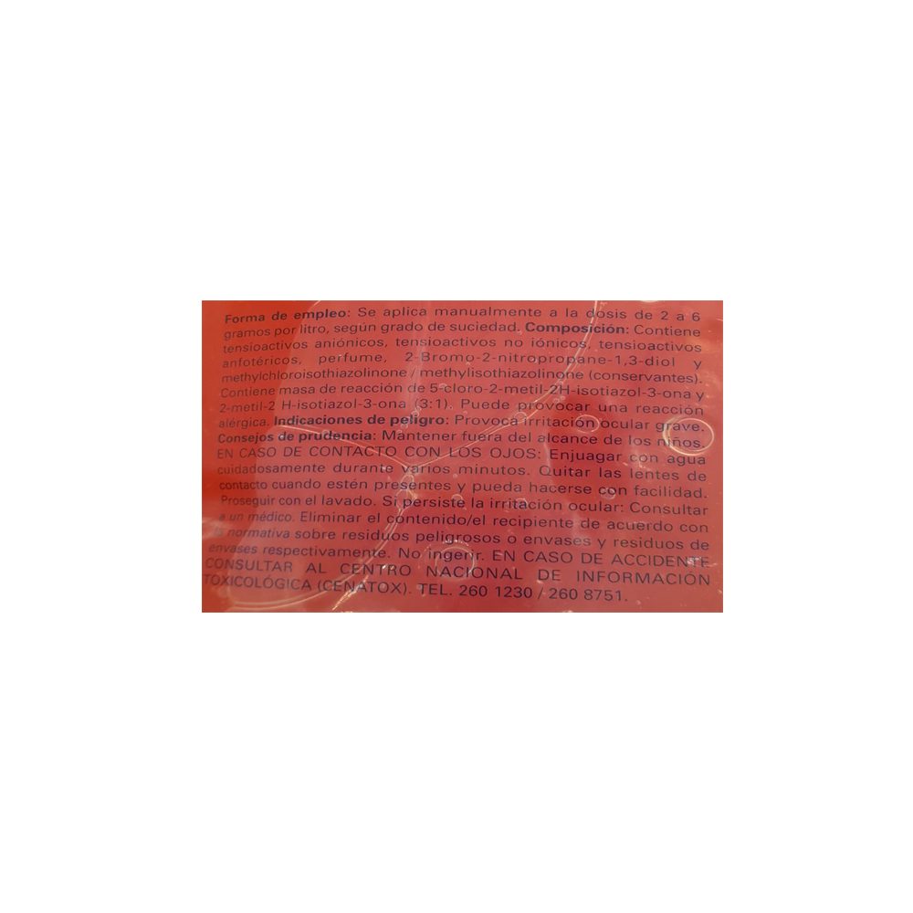 Gel para el lavado de las manos Suchel Proquimia (5 kg / 11.02 lb) - Miniatura 2