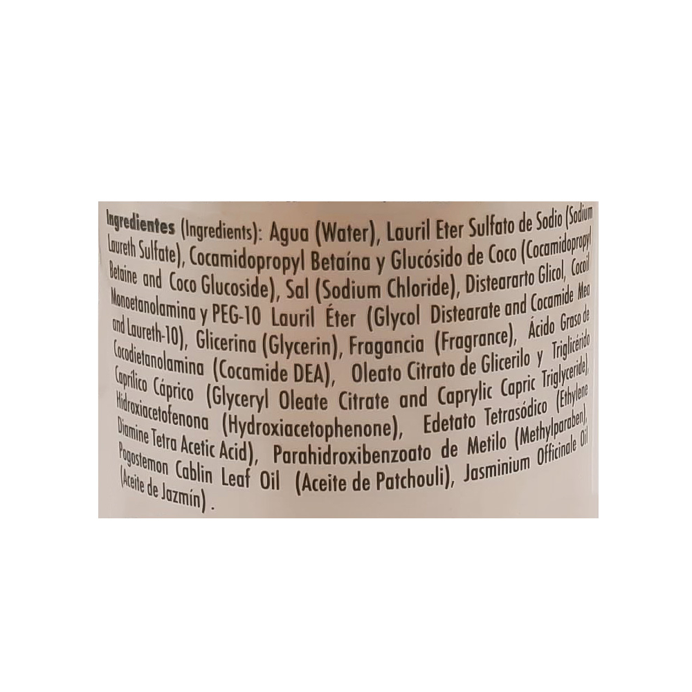 Gel de baño con aceite de pachulí y jazmín Natural S&C (400 ml / 13.5 oz) - Miniatura 3