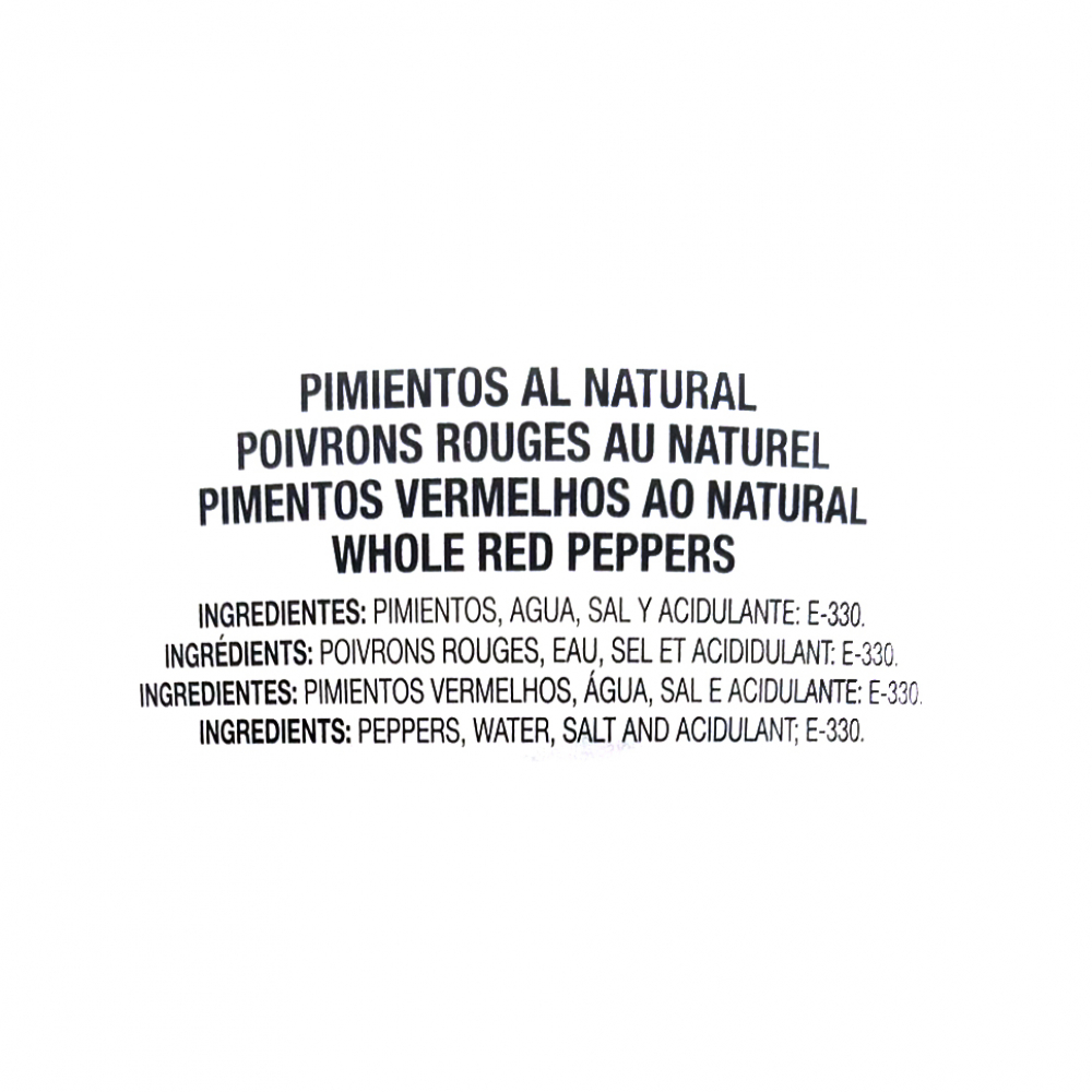 Pimientos al natural Mocitos (2.5 kg / 5.51 lb) - Miniatura 3