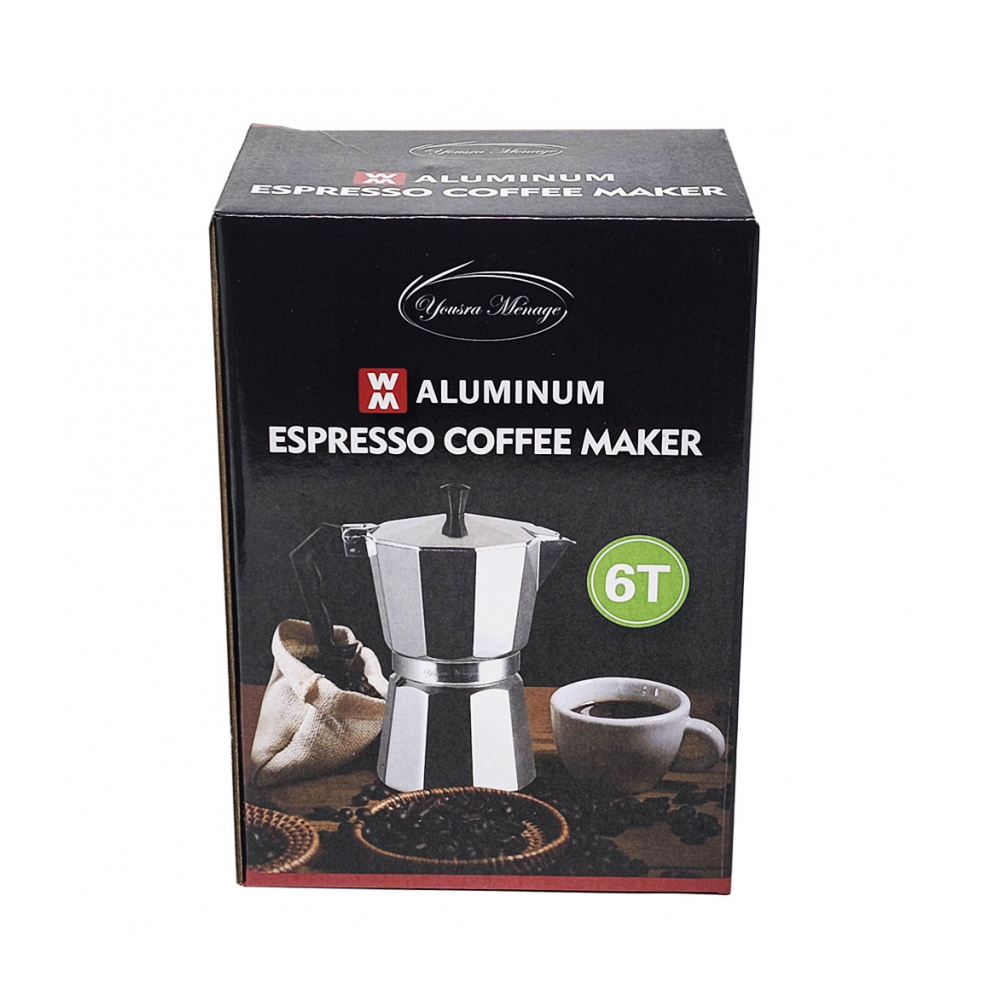 Cafetera clásica de 6 tazas Yousra Ménage - Miniatura 4