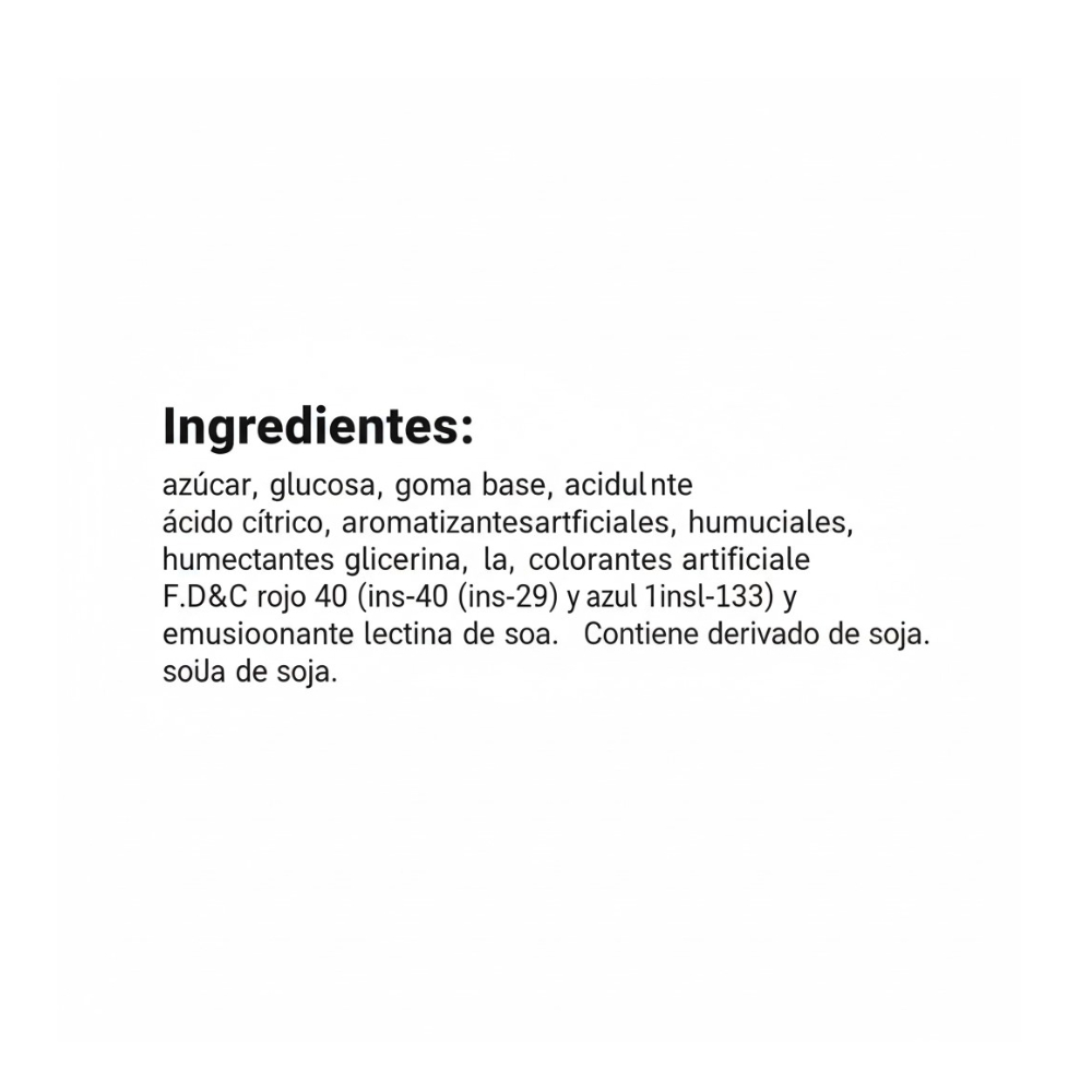 Chupa chupa pinta lengua sabor uva y frutilla con relleno de chicle Pop Mania (672 g / 1.48 lb) - Miniatura 4