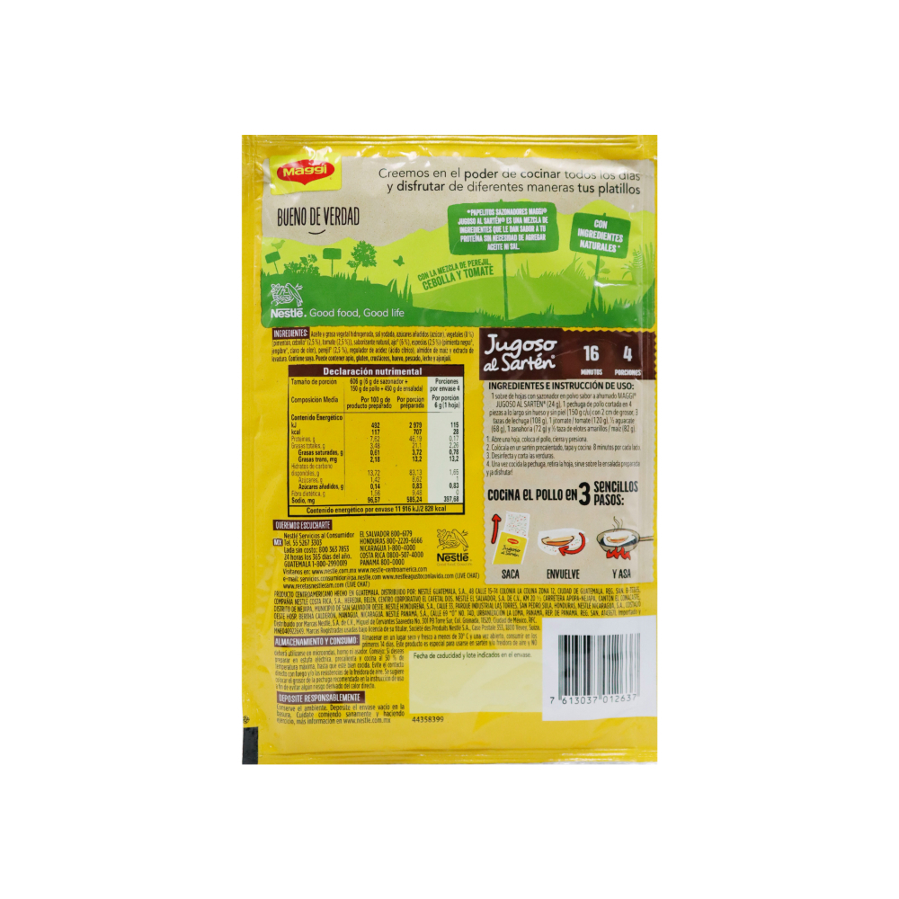 Papelitos sazonadores a la leña Maggi (24 g / 0.85 oz) - Miniatura 4