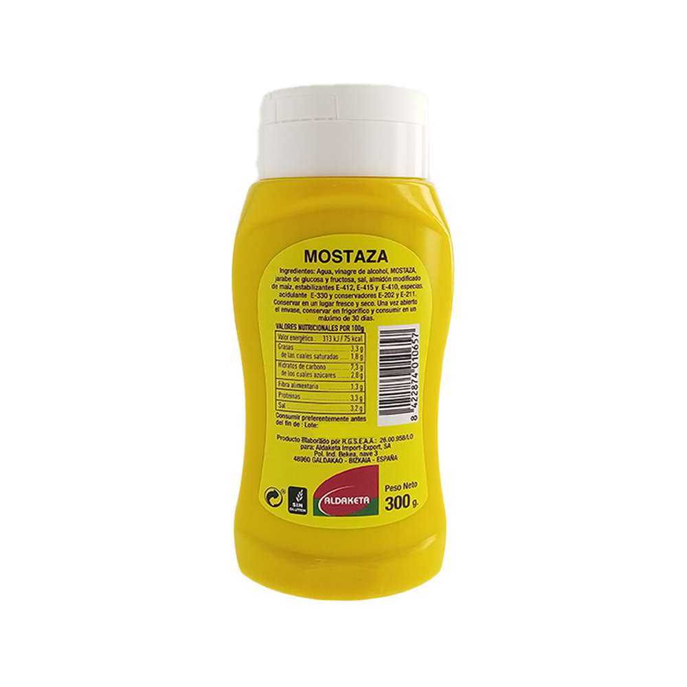 Mostaza Aldaketa (300 g / 10.5 oz) - Miniatura 4