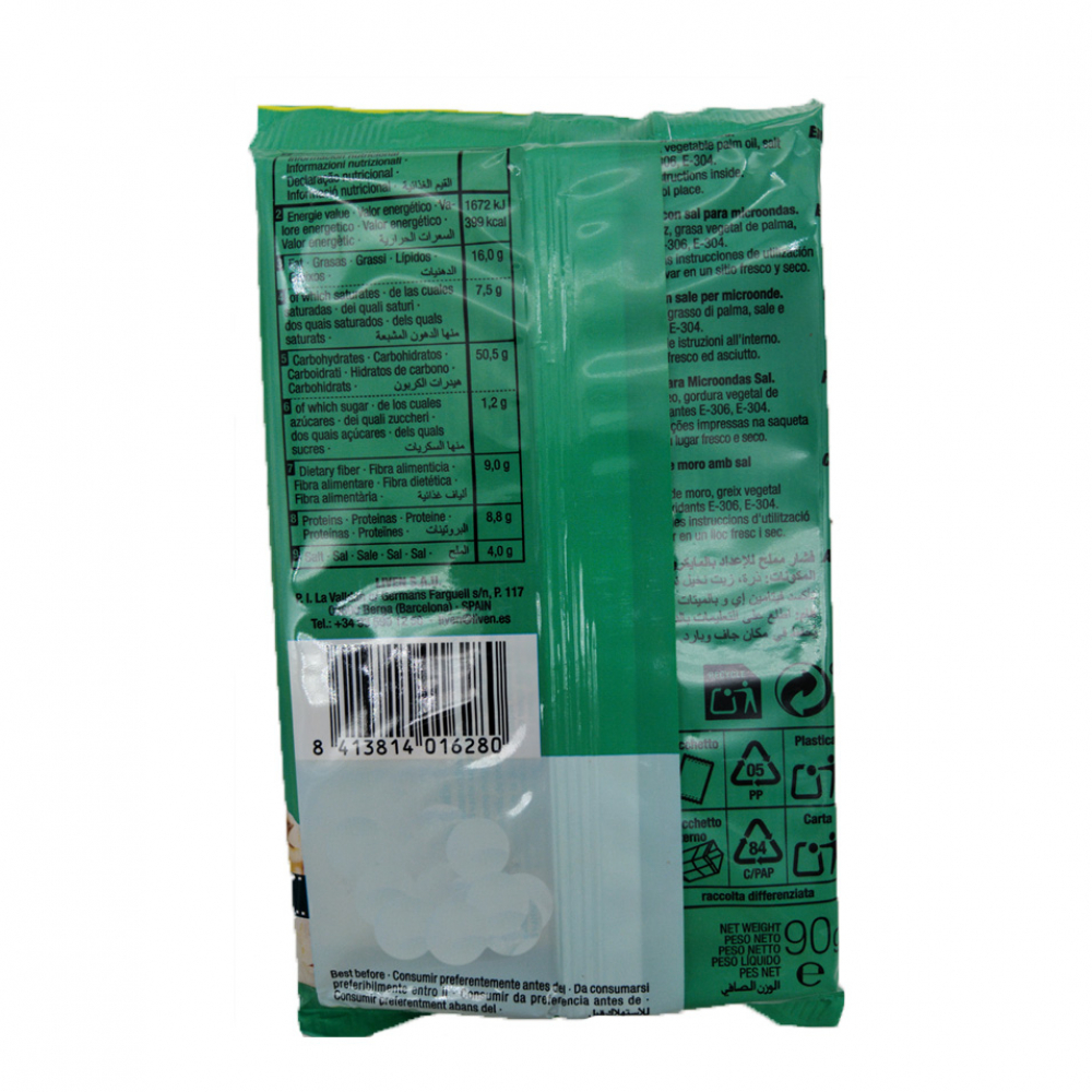 Palomitas de maíz con sal para microondas Bop (6 x 90 g / 3.17 oz) - Miniatura 2