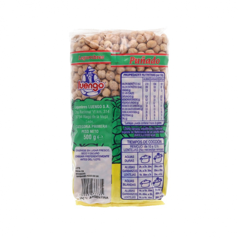 Garbanzo extra Puñado (500 g / 1.10 lb) - Miniatura 2