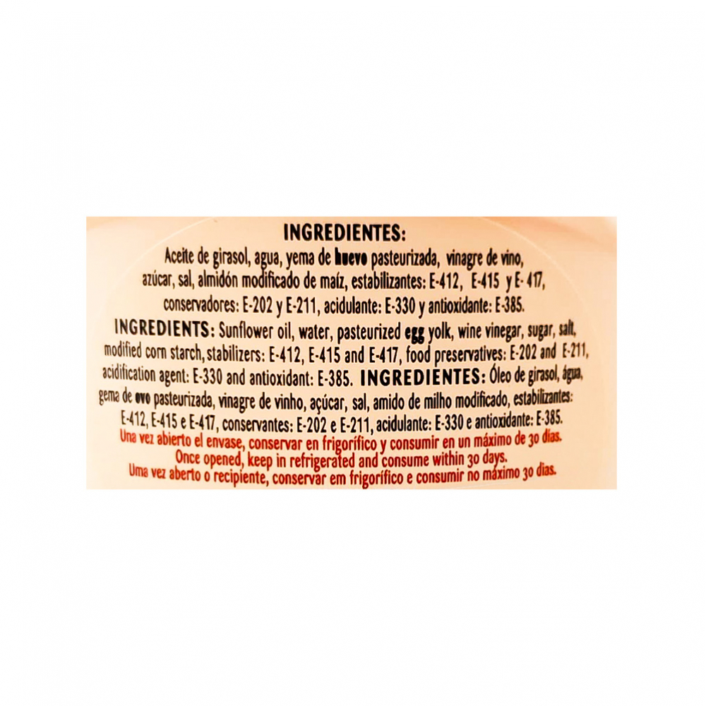 Mayonesa Original Cosami (300 ml) - Miniatura 3