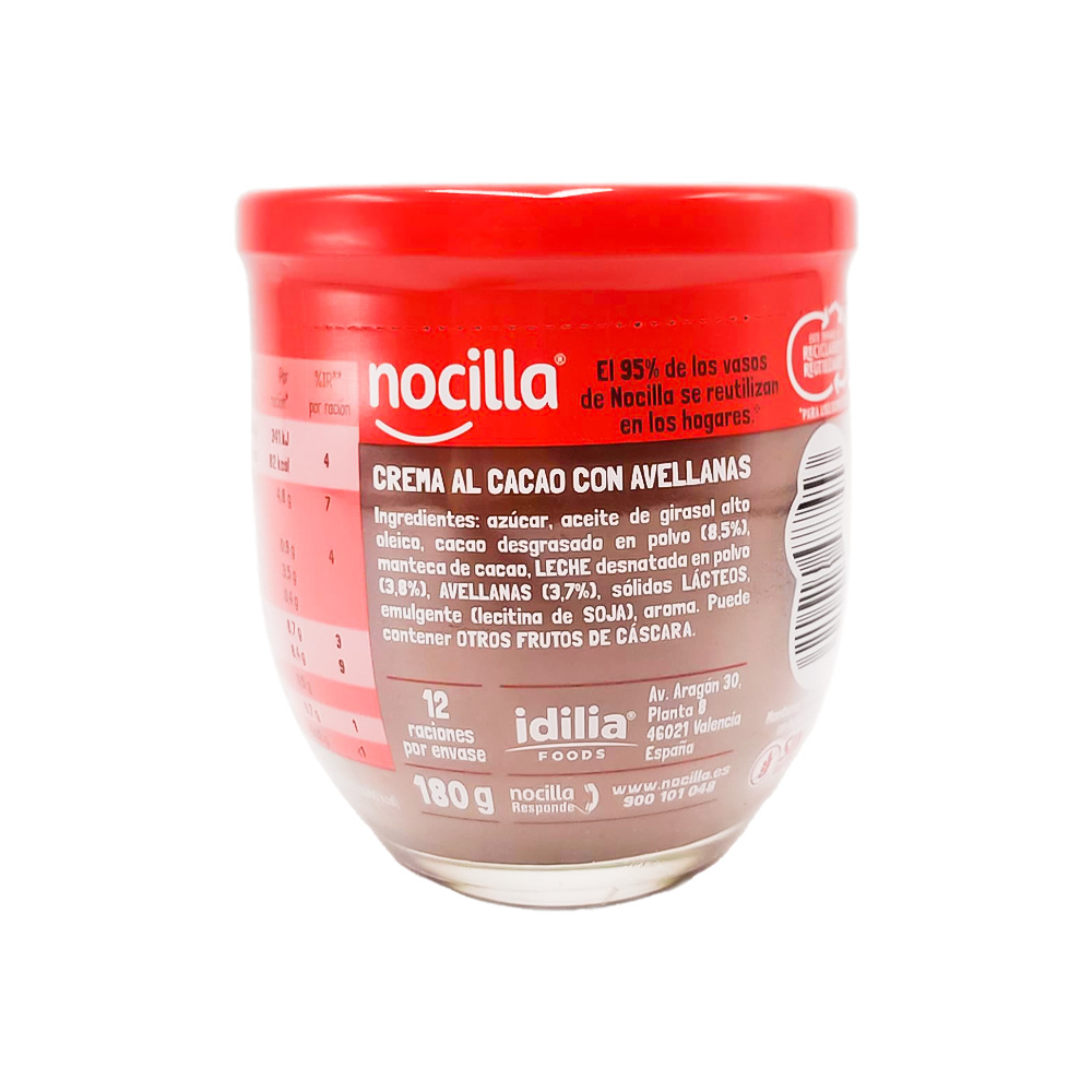 Crema de cacao con avellanas Nocilla (180 g / 6.3 oz) - Miniatura 2