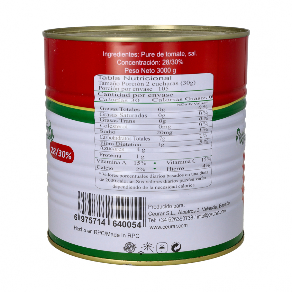 Pasta de tomate Portobello (3 kg / 6.6 lb) - Miniatura 3