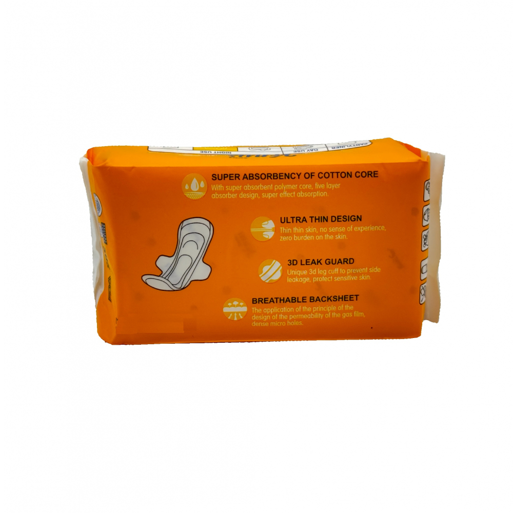 Toallas femeninas íntimas nocturnas (2 x 6 U) - Miniatura 2