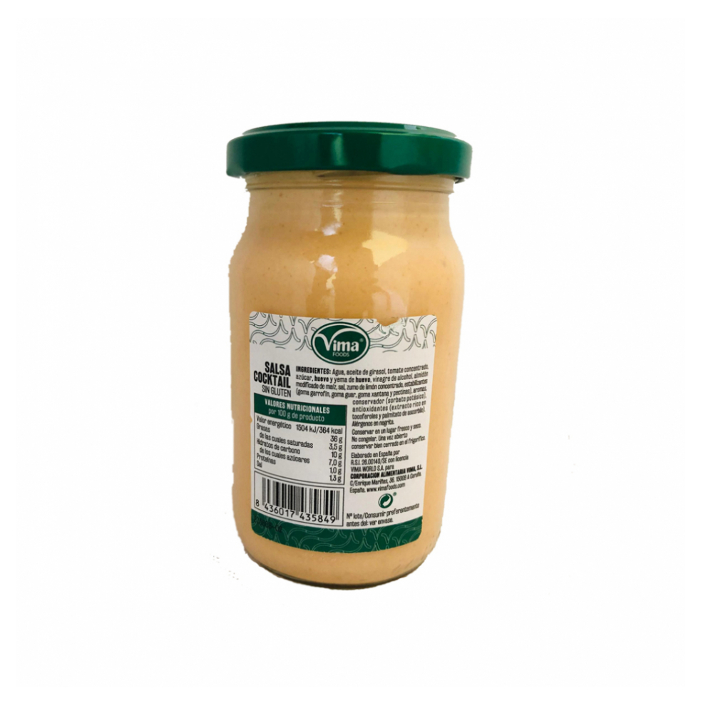 Salsa cocktail Vima Foods (225 ml) - Miniatura 3