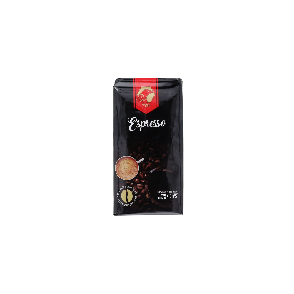 Café molido natural espresso Beo Hive (5 x 250 g / 8.8 oz) - Miniatura 2
