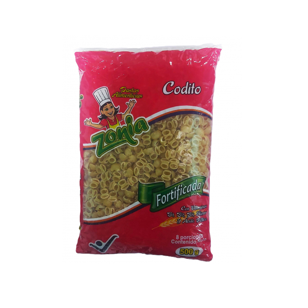 Pasta de coditos Zonia (500 g / 1.10 lb) | Supermarket23 es una Tienda ...