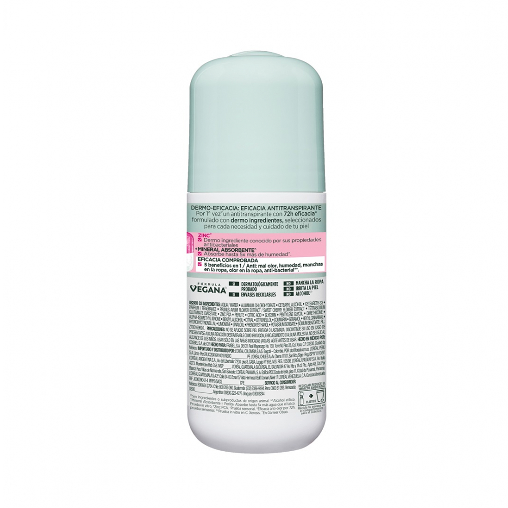 Desodorante antitranspirante zinc Obao Garnier (65 g / 2.29 oz) - Miniatura 2