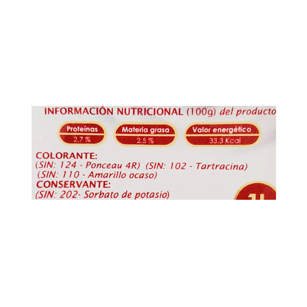 Yogurt saborizado de coco Cid (1 L) - Miniatura 3