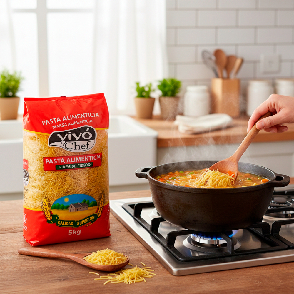 Pasta alimenticia de calidad superior Vivo Chef (5 kg / 11.02 lb) - Miniatura 4