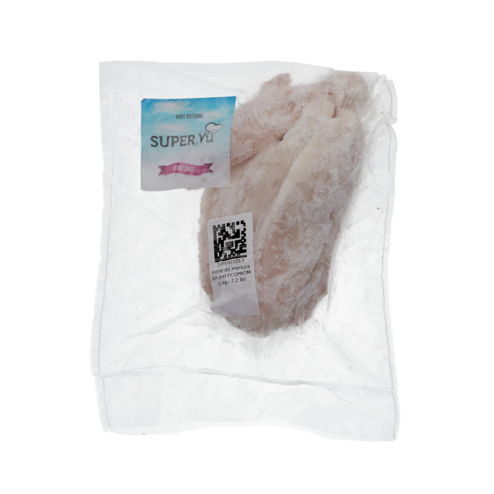Filete de merluza sin piel Ecoprom (1 kg / 2.2 lb) - Miniatura 2