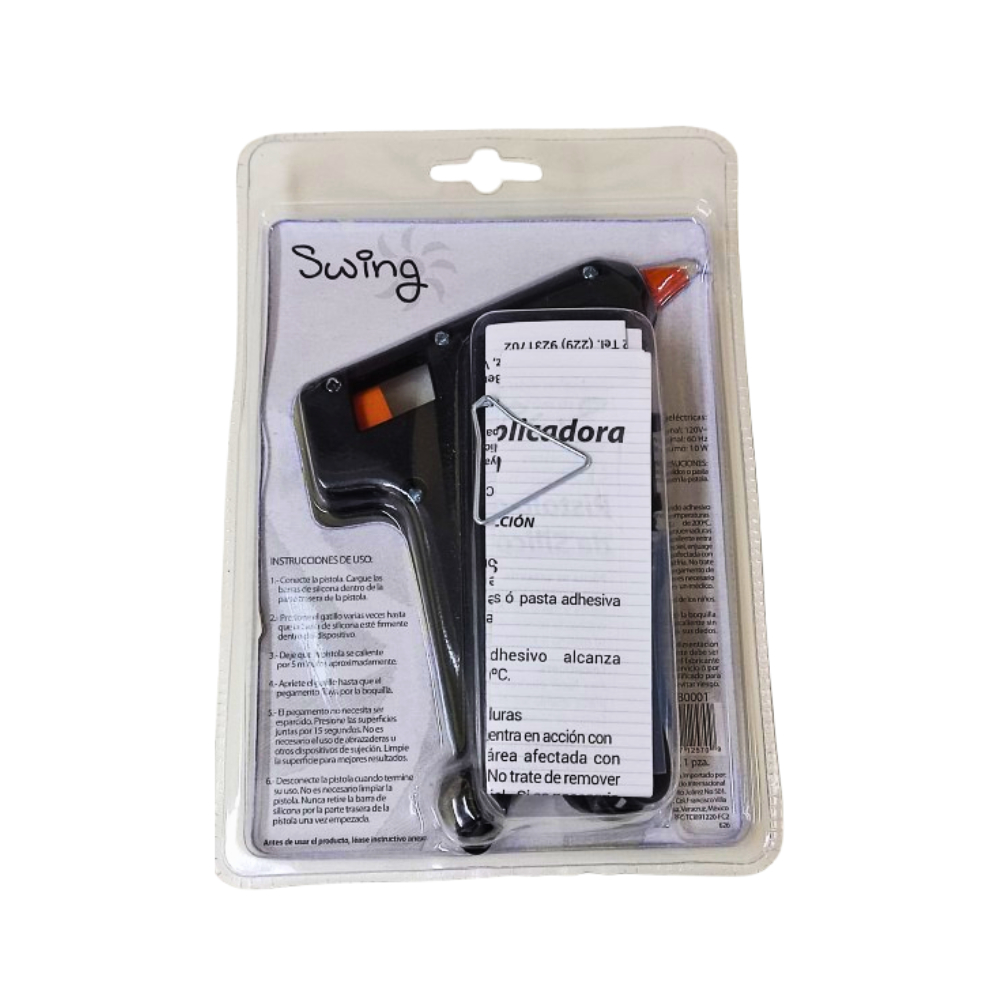 Pistola aplicadora de silicón Swing - Miniatura 2