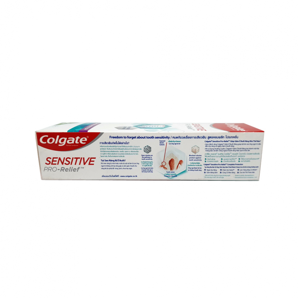 Pasta dental con sabor a menta protección completa Sensitive Pro-Relief Colgate (110 g / 3.88 oz) - Miniatura 2