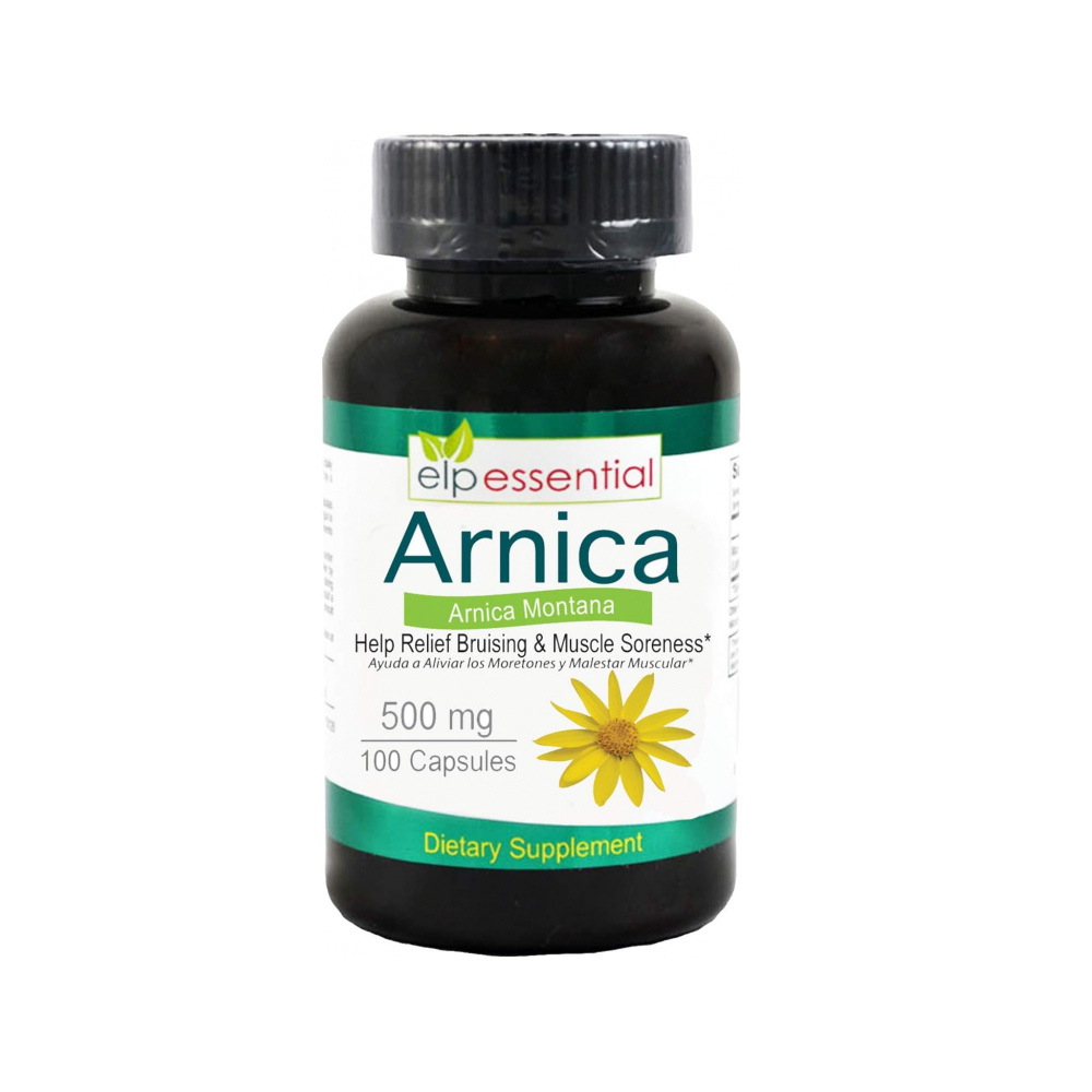 Arnica Montana 500 mg Elp Essential (100 cápsulas) - Imagen 1