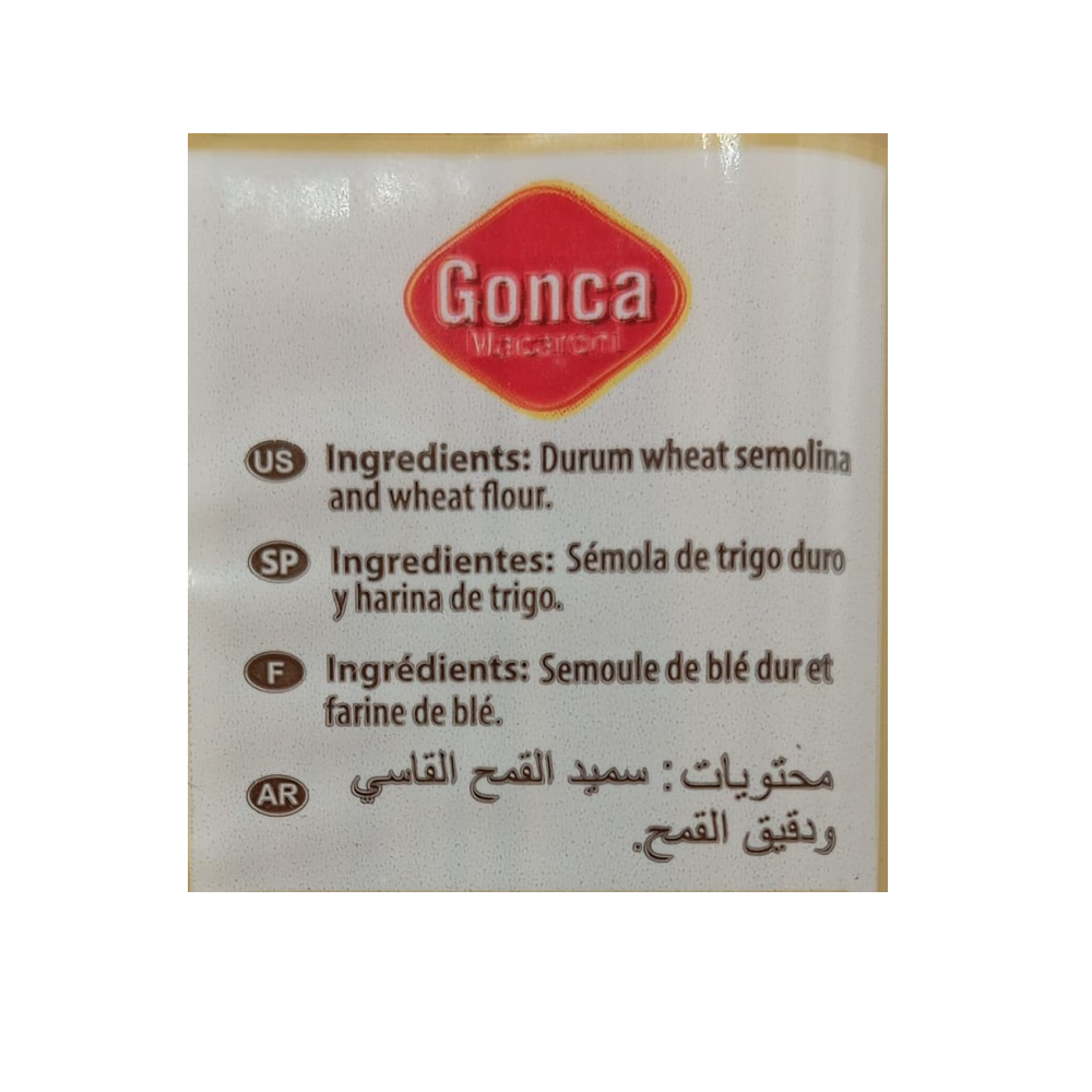 Pastas cortas -Fideos Vermicelli- Gonca (500 g / 1.1 lb) - Miniatura 3