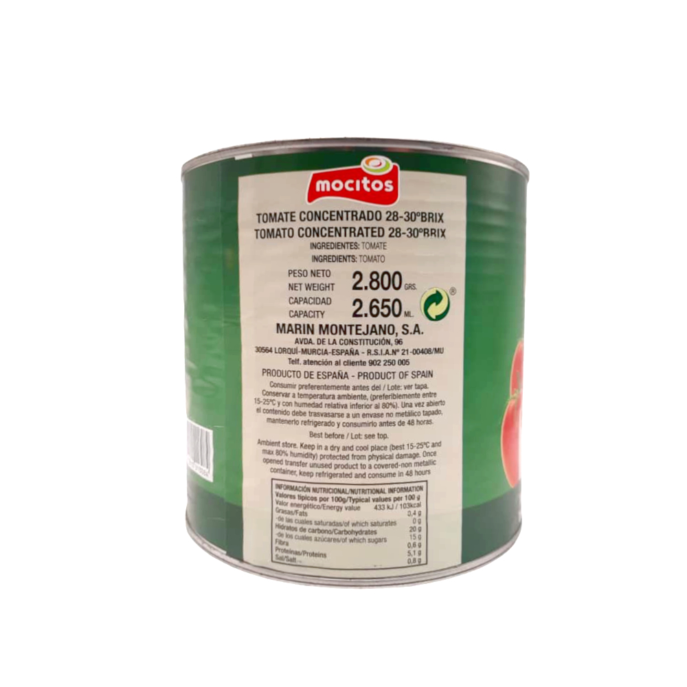 Tomate concentrado Mocitos (800 g / 1.76 lb) - Miniatura 2