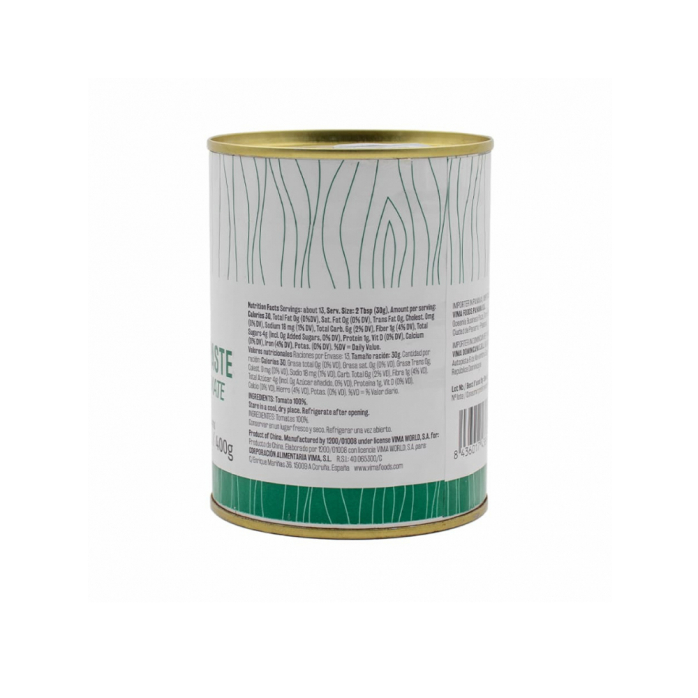 Pasta de tomate Vima Foods (400 g / 14 oz) - Miniatura 3
