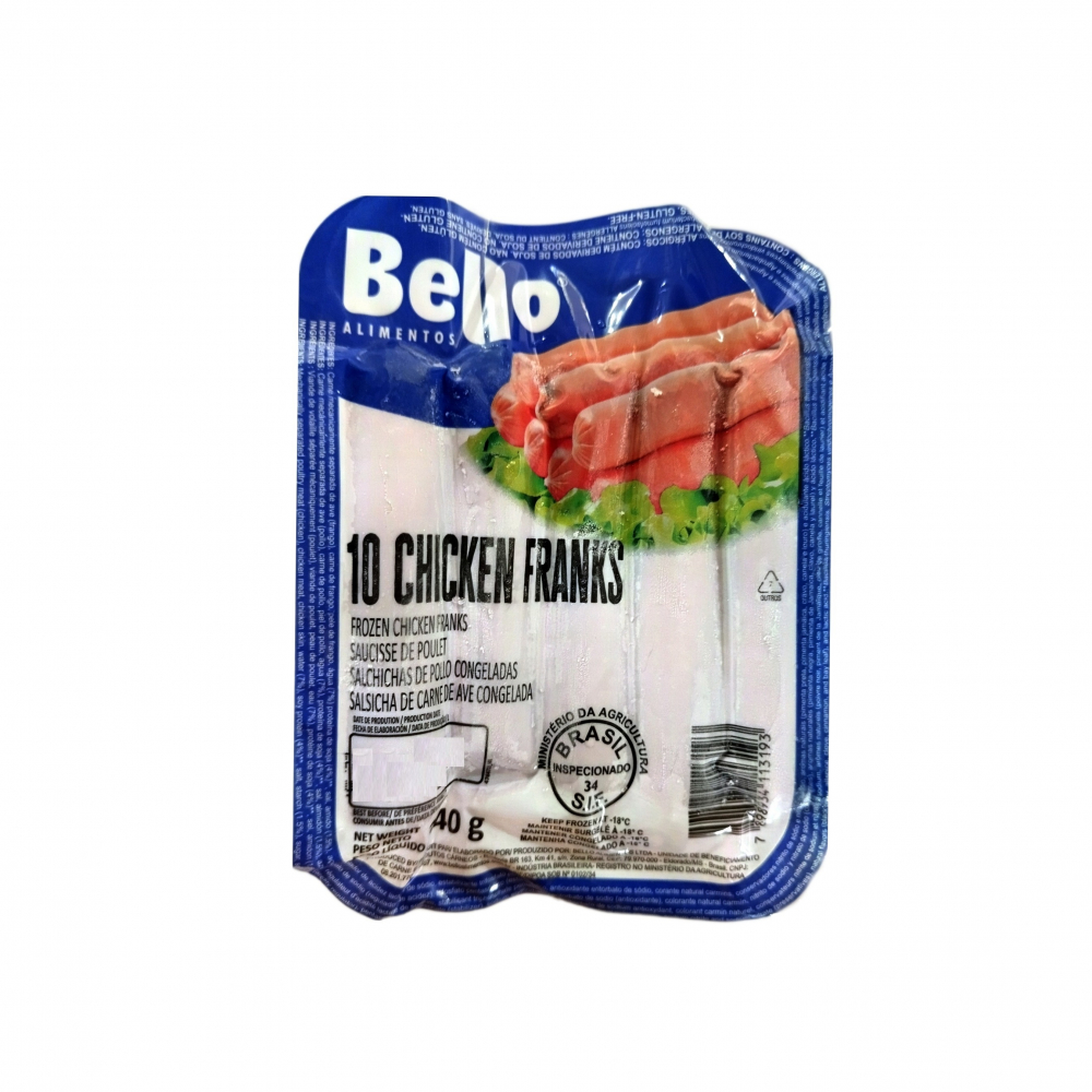 Salchichas de pollo Bello (24 x 340 g / 12 oz) - Miniatura 2