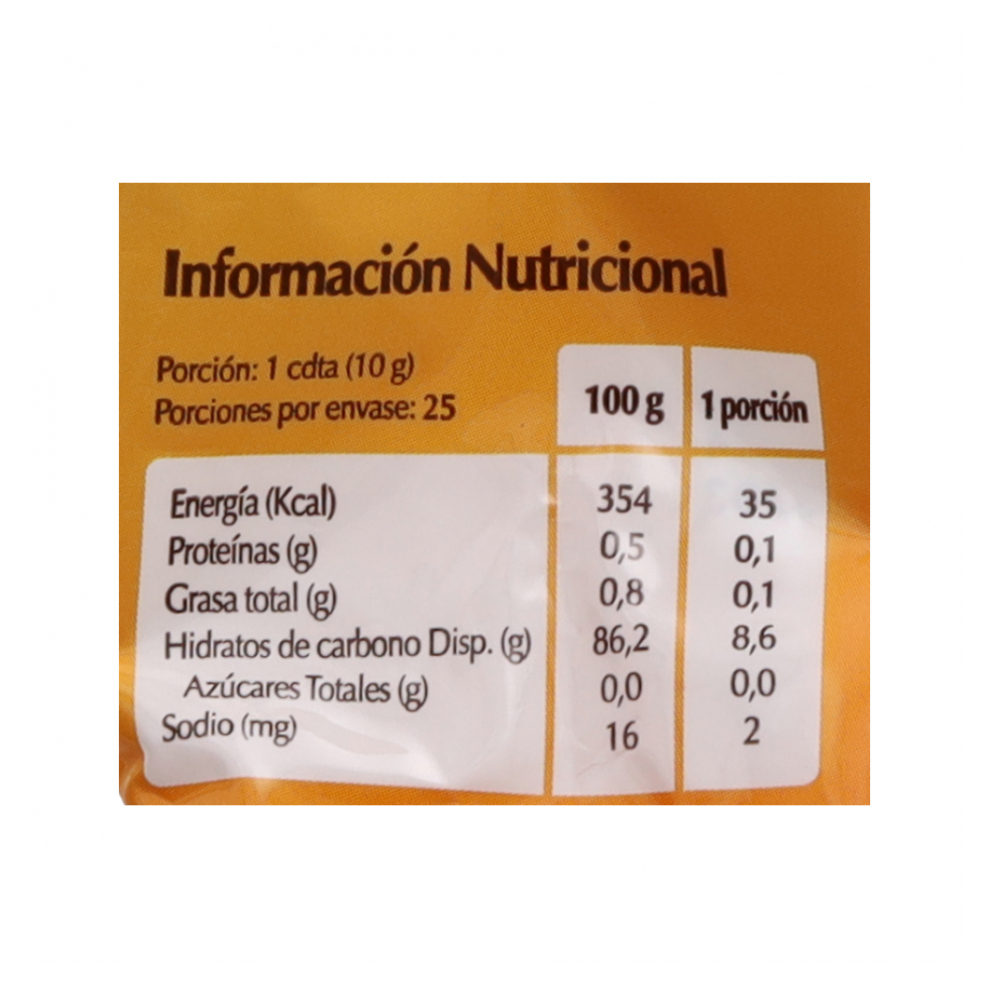 Maicena almidón de maíz (250 g / 8.81 oz) - Miniatura 4