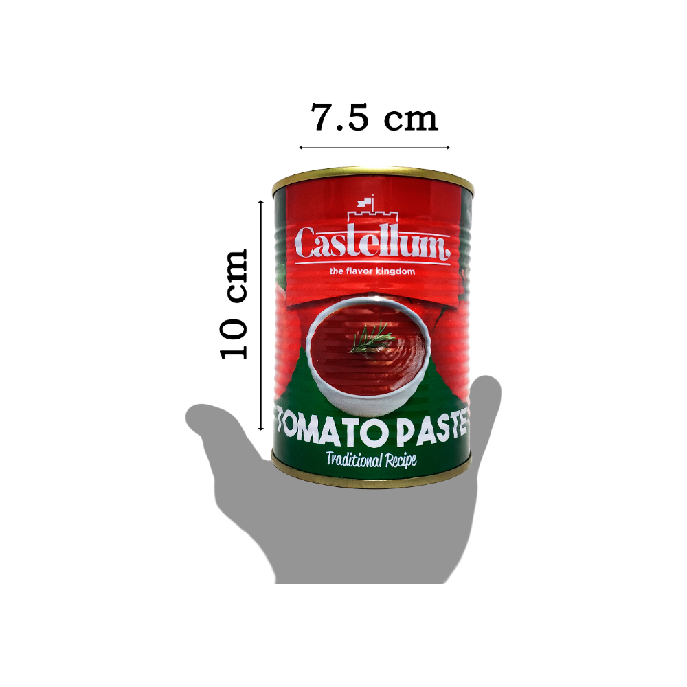 Pasta de tomate Castellum (400 g / 14.11 oz) - Miniatura 3