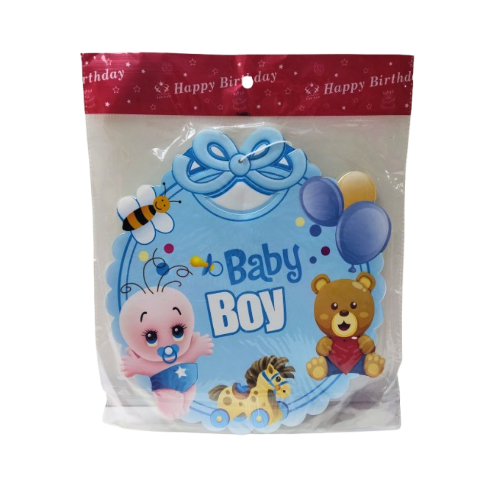 Colgante azul para decorar la fiesta de bebé Gutza - Miniatura 2