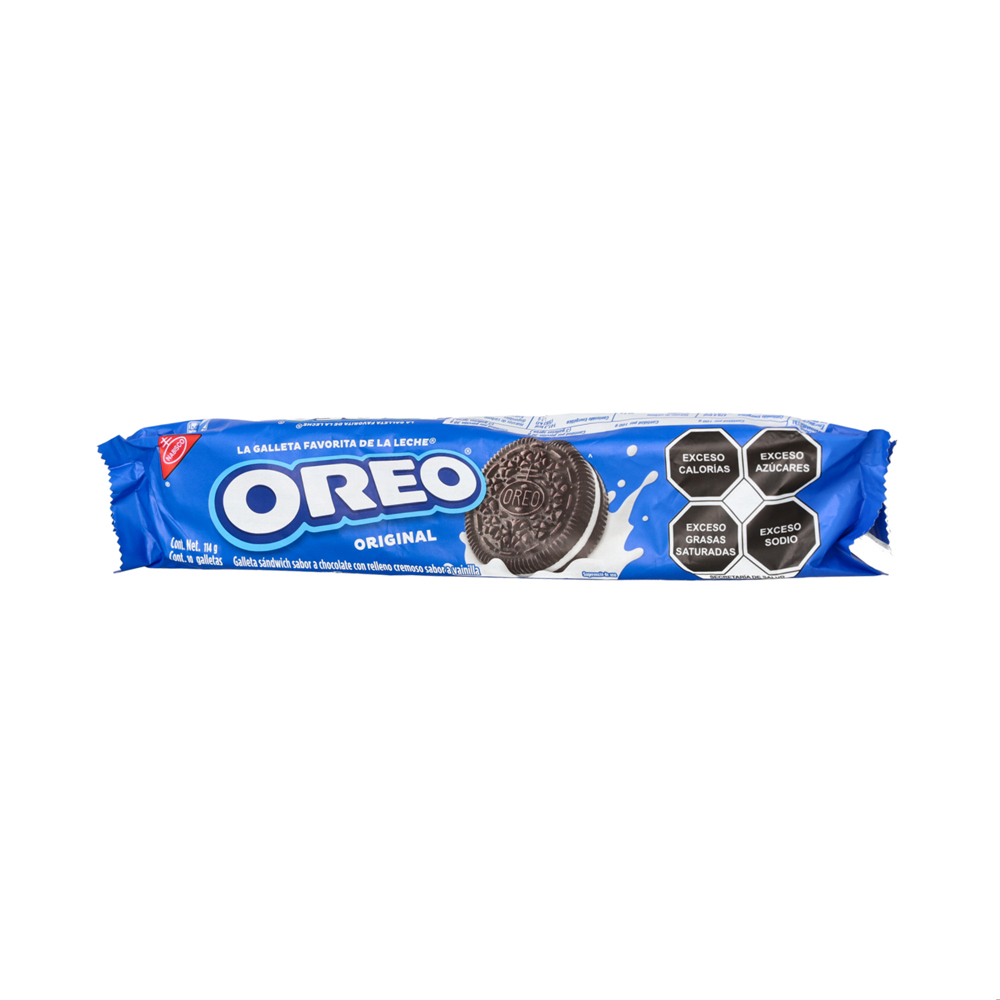 Galletas sándwich sabor a chocolate con relleno cremoso sabor vainilla Oreo (114 g / 4.02 oz) - Miniatura 4