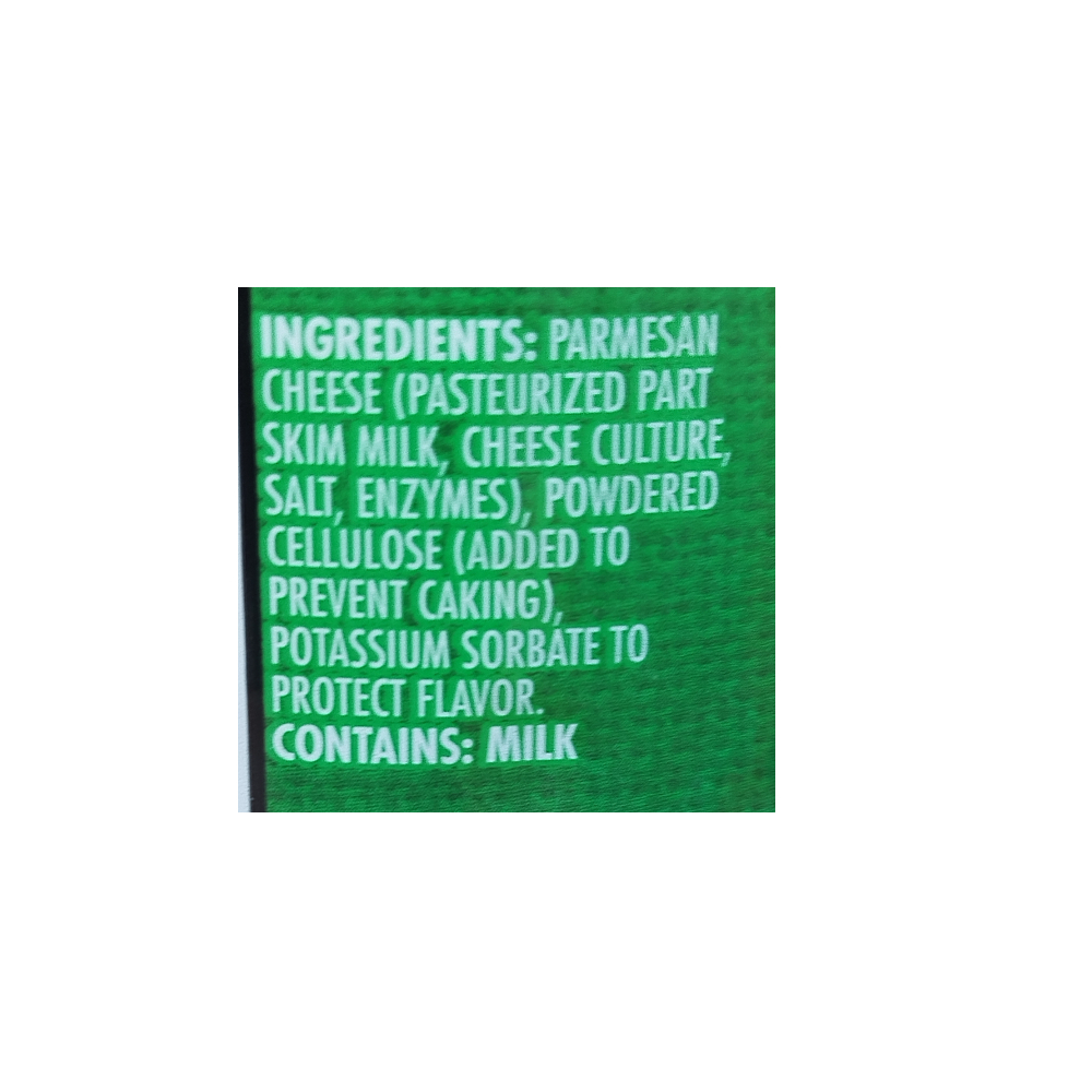 Queso parmesano rallado Mantia' S (227 g / 8 oz) - Miniatura 2