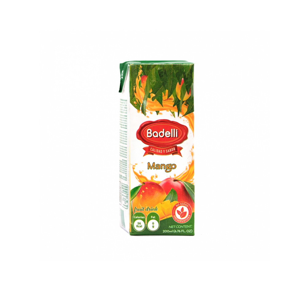 Jugo de mango Badelli (200 ml oz fl) Supermercado Online