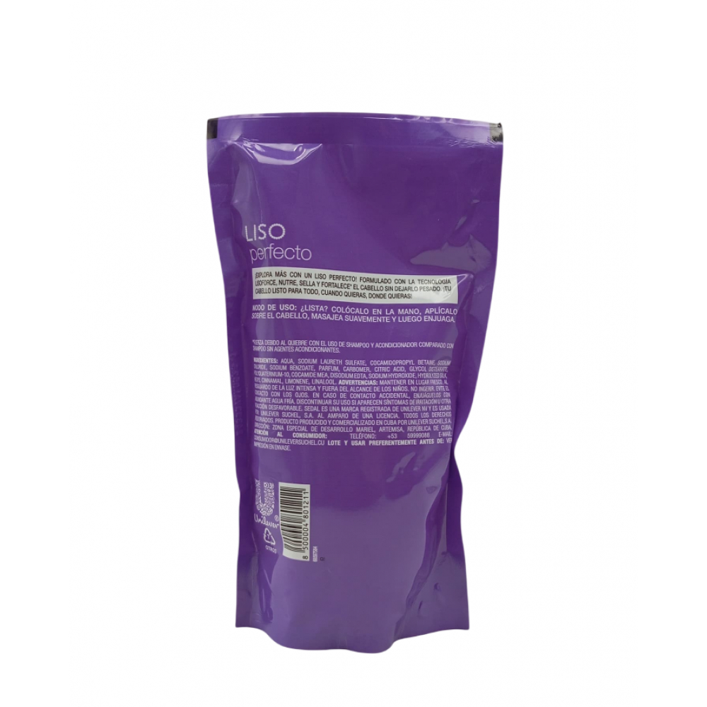 Champú -Liso perfecto- Sedal (300 ml) - Miniatura 2