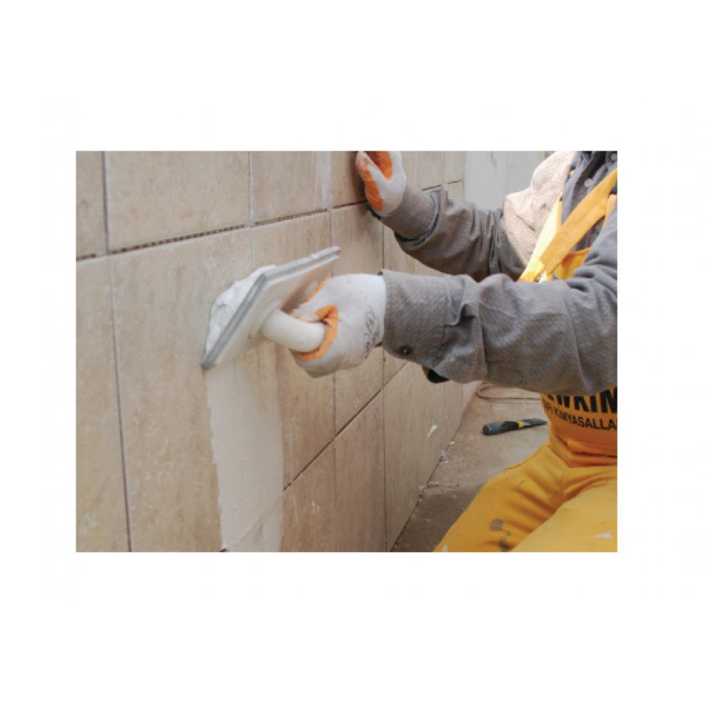 Mortero a base de cemento y silicona color gris para juntas flexibles de 1 a 6 mm Newkim (20 kg / 44 lb) - Miniatura 2