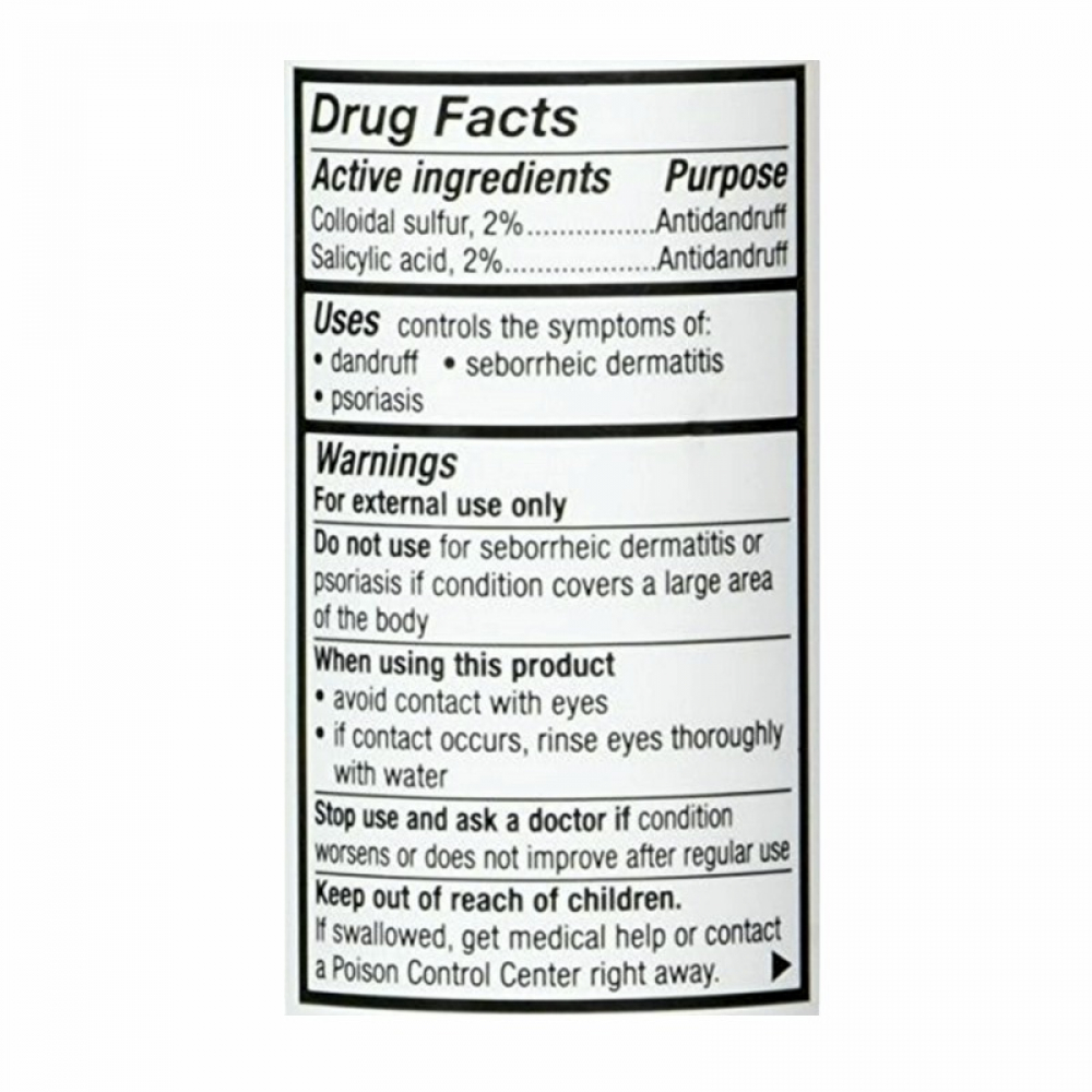 Champú medicinal contra la caspa Sebex Rugby (118 ml / 4 fl. oz) - Miniatura 2