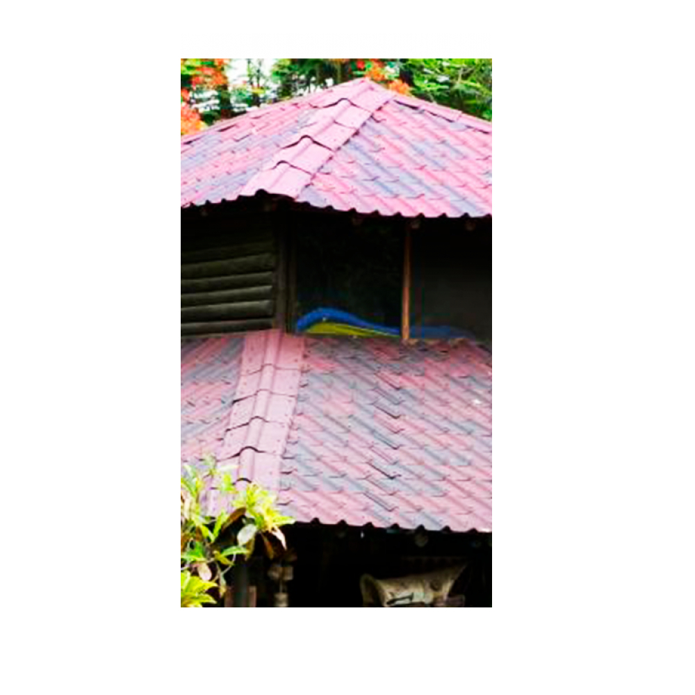 Cumbrera asfálticas onduladas para cubiertas Newoline 2 m x 0.48 m - Miniatura 2