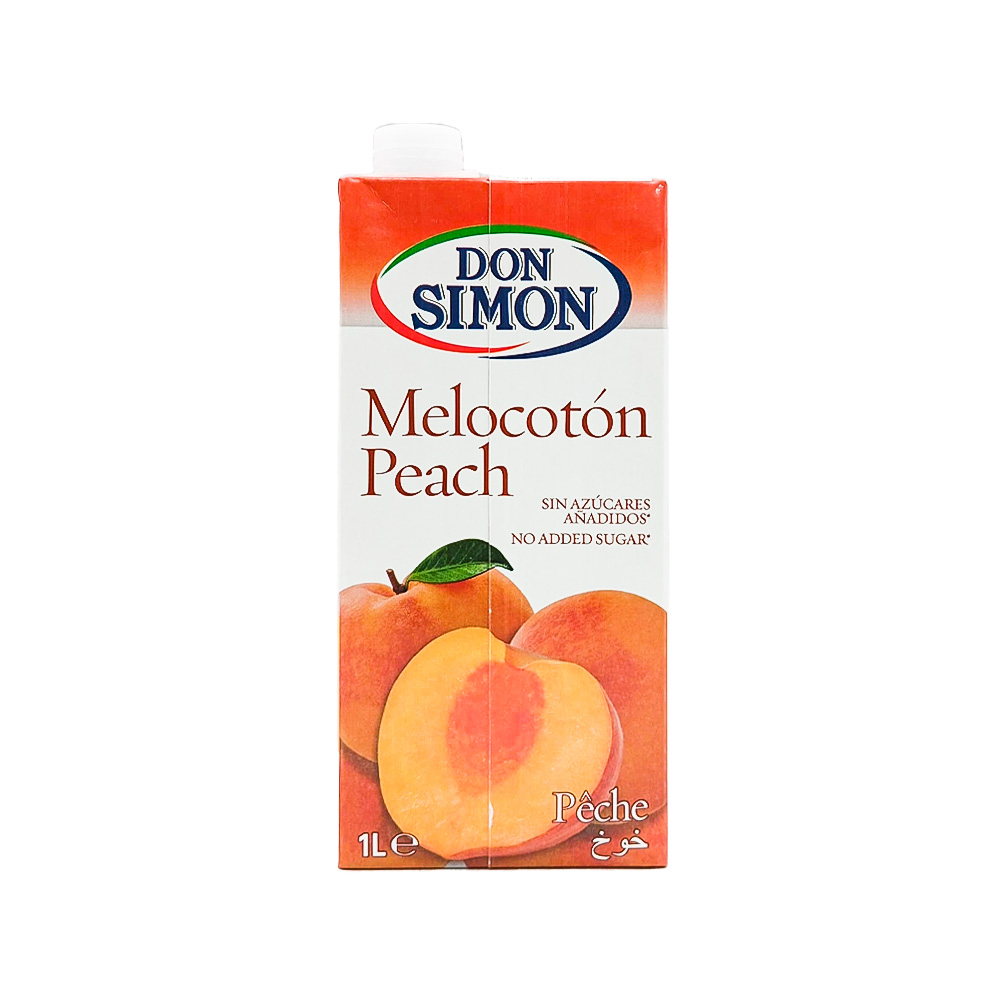 Jugo sin azúcares añadidos sabor melocotón Don Simon (1 L) - Miniatura 2