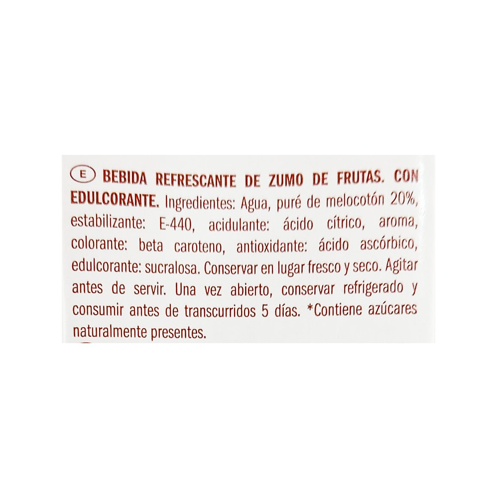 Jugo sin azúcares añadidos sabor melocotón Don Simon (1 L) - Miniatura 3