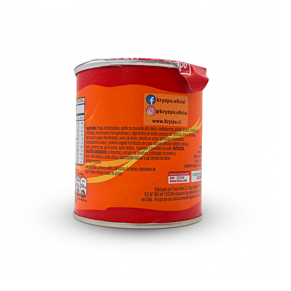 Papas sabor queso Kryzpo (37 g / 1.3 oz) - Miniatura 3