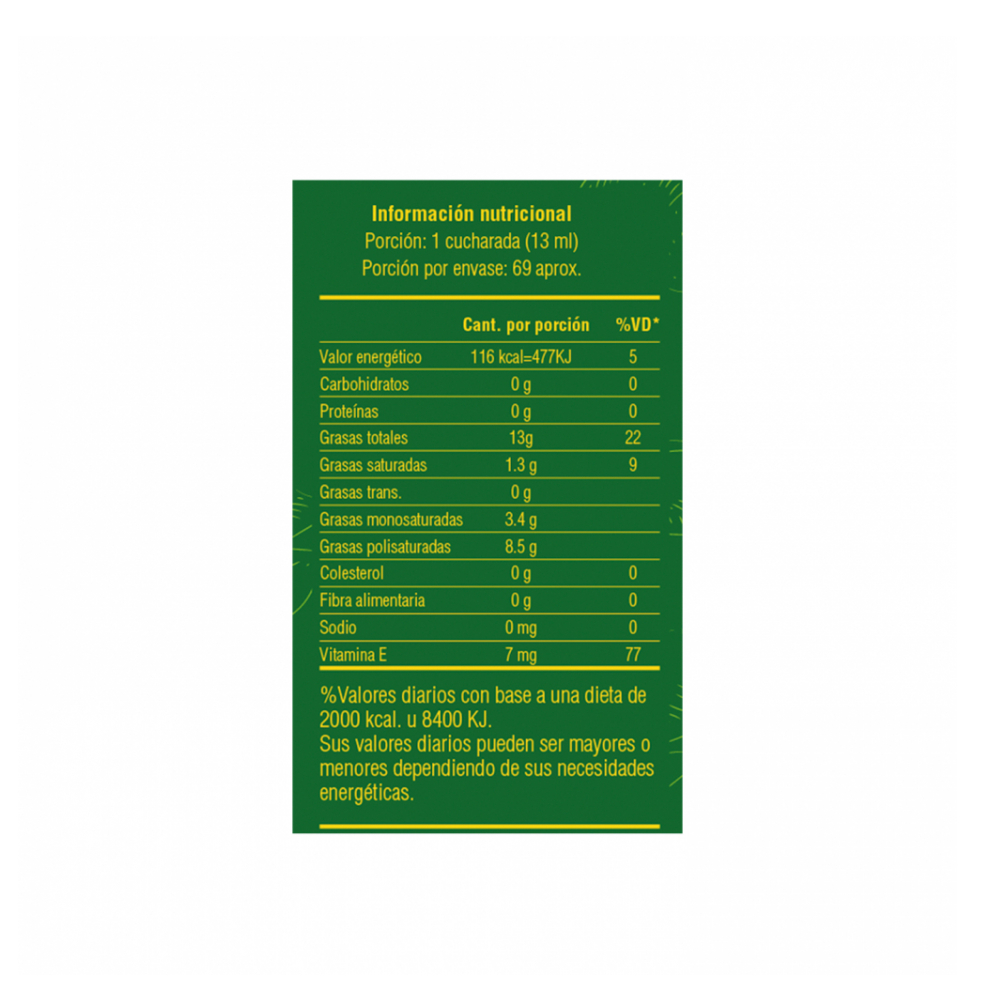 Aceite de soya Kada (10 x 500 ml) - Miniatura 2