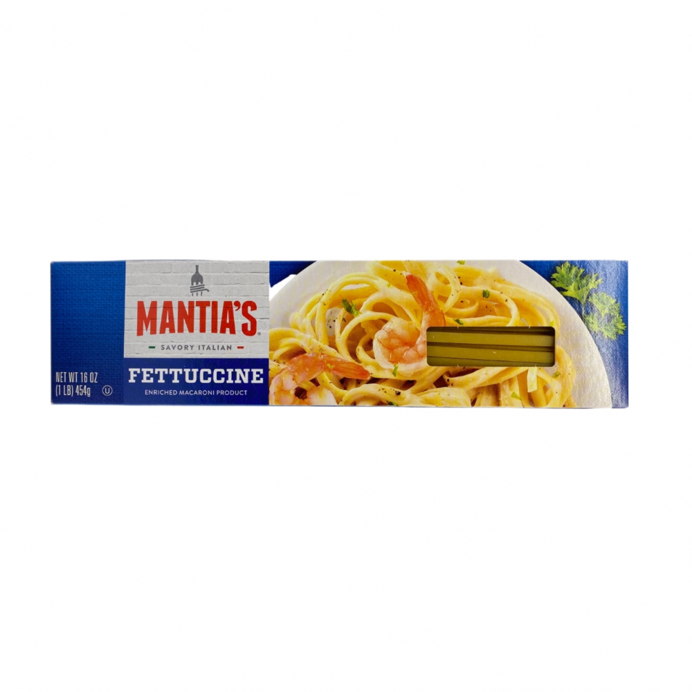 Pasta fettuccine Mantia's (454 g / 1 lb) | Supermarket 23 es una Tienda ...