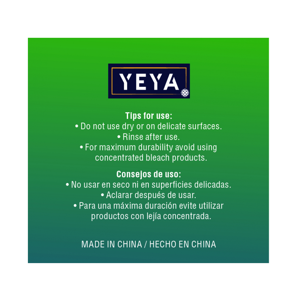 Estropajo de fibra para cocina YEYA (10 U) - Miniatura 3