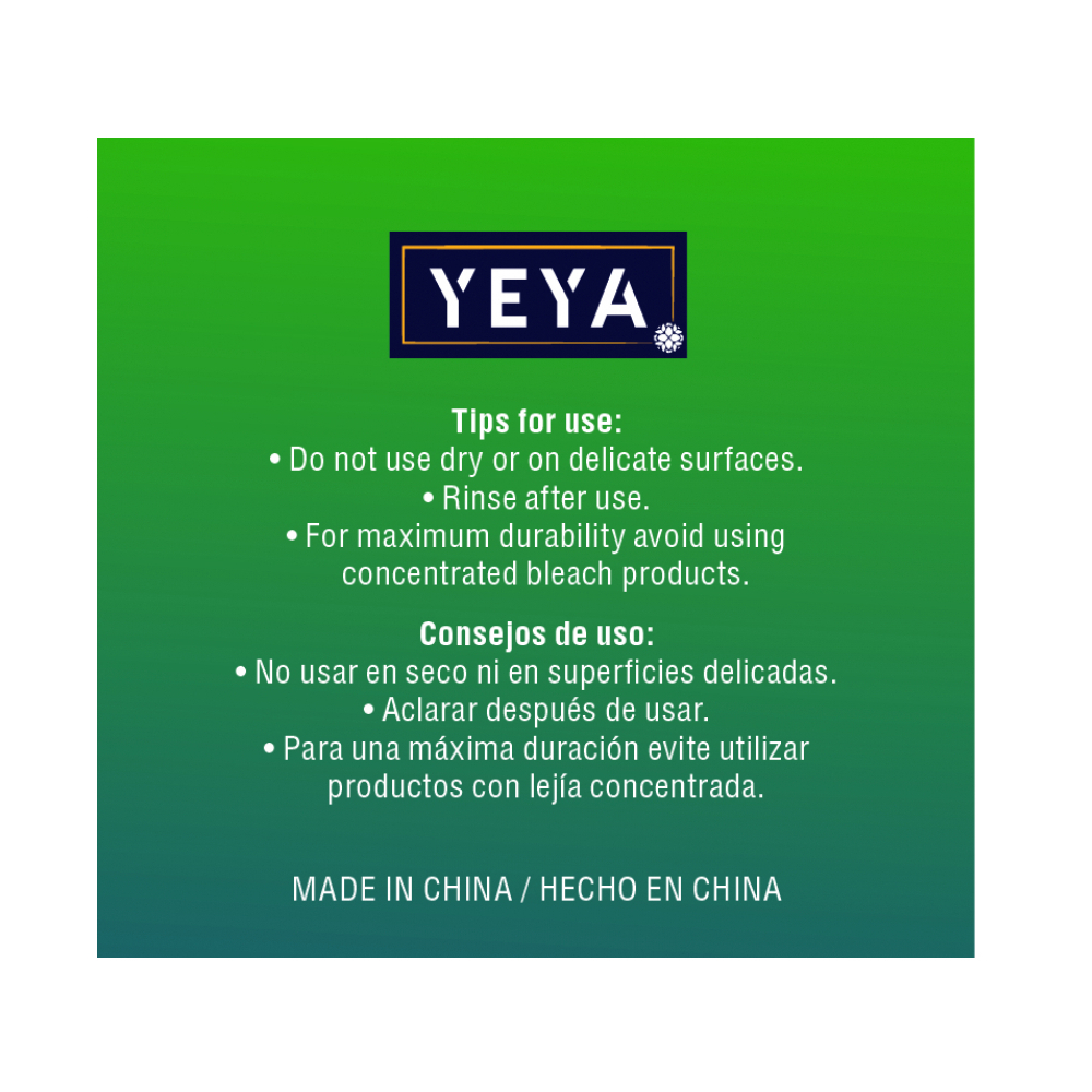 Estropajo de fibra para cocina YEYA (80 U) - Miniatura 3